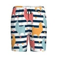 thumbnail image 1 of Lsque Colorful Llama Mens Sleep Pajama Shorts,Short Pajama Pants, Cotton Ultra-Soft Knit-3X-Large, 1 of 9