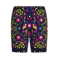 thumbnail image 1 of Lsque Colorful Mexican Mens Sleep Pajama Shorts,Short Pajama Pants, Cotton Ultra-Soft Knit-Small, 1 of 9