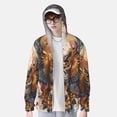 thumbnail image 1 of Lsque Colorful Owl Tattoo Art UPF 50+ Lightweight Sun Protection Men's Women's Long Sleeve Shirt, Hoodie Performance -3X-Large, 1 of 9