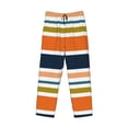 thumbnail image 1 of Lsque Colorful Pastel Stripes Print Men's Pajama Pants, Lounge Pant - Comfortable Home Wear,Elastic Waistband, Stylish Design-XX-Large, 1 of 9