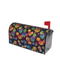 thumbnail image 1 of Lsque Colorful Pineapples1 Mailbox Cover Standard Size ,Magnetic Mailbox Covers Post Wraps Letter Box Cover -21x18 in, 1 of 9