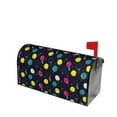 thumbnail image 1 of Lsque Colorful Ping Pong Rackets Mailbox Cover Standard Size ,Magnetic Mailbox Covers Post Wraps Letter Box Cover -21x18 in, 1 of 9