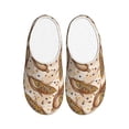 thumbnail image 1 of Lsque Colorful Vintage Corn Pattern Womens Comfort Cotton on Scuff With Memory Foam and Anti-skid Sole Slipper-46/47, 1 of 7