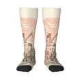 thumbnail image 1 of Lsque Combine harvester working with tractor Printed Crew Socks Men's Women's LightWeight Thin Casual Calf Socks ,Knee High Socks,Cotton Socks, 1 of 6