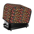 thumbnail image 1 of Lsque Construction Truck Print 2 Slice Toaster Cover , Kitchen Appliance Dustproof Protector , Toaster Protector Dustproof Kitchen Appliance Cover, 1 of 7