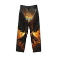 thumbnail image 1 of Lsque Cool Black Eagle Print Men's Pajama Pants, Lounge Pant - Comfortable Home Wear,Elastic Waistband, Stylish Design-XX-Large, 1 of 9