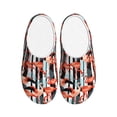 thumbnail image 1 of Lsque Cool Flamingo Pattern Womens Comfort Cotton on Scuff With Memory Foam and Anti-skid Sole Slipper-40/41, 1 of 7