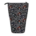thumbnail image 1 of Lsque Cool Off-Road Vehicle Pattern Telescopic Pencil Bag Pen Holder Stationery Case, Stand-up Retractable Transformer Bag Organizer, 1 of 6