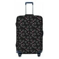 thumbnail image 1 of Lsque Cool Skull Love Printed Luggage Cover, Travel Luggage Protector,Scratch and Dirt Resistant, Fits 18-32 Inch Luggage - Medium, 1 of 9