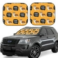 thumbnail image 1 of Lsque Corgi 2 PCS Windshield Sun Shade | CarFoldable Window Covers | Car Accessories Reflect UV for Universal Cars SUV Truck | Medium, 1 of 7