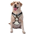 thumbnail image 1 of Lsque Cow 1 Dog Harness, No-Pull Pet Harness with 2 Leash Clips, Adjustable Soft Padded Dog Vest with Easy Control Handle for Large Dogs-Large, 1 of 9