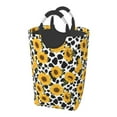 thumbnail image 1 of Lsque Cow Print Sunflower Laundry Basket, Laundry Hamper, Dirty Clothes Hamper for Laundry, Collapsible, Waterproof Laundry Baskets with Aluminum Handles for Laundry, Dorm, Family, 1 of 6