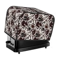 thumbnail image 1 of Lsque Cow Skin Print 2 Slice Toaster Cover , Kitchen Appliance Dustproof Protector , Toaster Protector Dustproof Kitchen Appliance Cover, 1 of 7