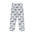 thumbnail image 1 of Lsque Cow With Fresh Milk Print Men's Pajama Pants, Lounge Pant - Comfortable Home Wear,Elastic Waistband, Stylish Design-Medium, 1 of 9
