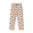 thumbnail image 1 of Lsque Cowboy Western Print Men's Pajama Pants, Lounge Pant - Comfortable Home Wear,Elastic Waistband, Stylish Design-Large, 1 of 9