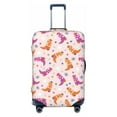 thumbnail image 1 of Lsque Cowgirl Boots Printed Luggage Cover, Travel Luggage Protector,Scratch and Dirt Resistant, Fits 18-32 Inch Luggage - X-Large, 1 of 9