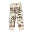 thumbnail image 1 of Lsque Cows On The Farm Print Women's Pajama Pants, Lounge Pant - Comfortable Home Wear,Elastic Waistband, Stylish Design-X-Large, 1 of 9