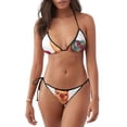 thumbnail image 1 of Lsque Cozy Knitting Llama Pattern Women Two Piece Swimsuit Sexy Swimwear Halter String Triangle Bikini Sets, 1 of 6
