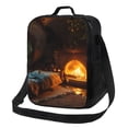 thumbnail image 1 of Lsque Cozy Tree Hole Cabin Lunch Bag Lunch Box for Women Men Reusable Insulated Lunch Tote Bag,Leakproof Thermal Cooler Sack Food Handbags Case High Capacity, 1 of 9