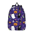thumbnail image 1 of Lsque Cute And Creepy Pattern Canvas Daypack, Durable Backpack, High-quality Versatile Backpack,Vintage Compact Backpack-Medium, 1 of 6