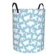thumbnail image 1 of Lsque Cute Animals pattern Laundry Hamper Basket, Tall Woven Rope Hamper Basket for Clothes, Lightweight Storage Basket, Collapsible Waterproof-Medium, 1 of 8