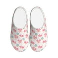 thumbnail image 1 of Lsque Cute Axolotl Pattern Womens Comfort Cotton on Scuff With Memory Foam and Anti-skid Sole Slipper-35/36, 1 of 7