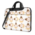 thumbnail image 1 of Lsque Cute Bee Gnome Pattern Laptop Bag – Portable & Slim Single-Shoulder Computer Case with Adjustable Strap, Protective, Lightweight for 13”/14”/15.6” Laptops, 1 of 8