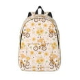 thumbnail image 1 of Lsque Cute Bee Gnome1 Pattern Canvas Daypack, Durable Backpack, High-quality Versatile Backpack,Vintage Compact Backpack-Medium, 1 of 6