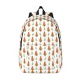 thumbnail image 1 of Lsque Cute Carrot Print Pattern Canvas Daypack, Durable Backpack, High-quality Versatile Backpack,Vintage Compact Backpack-Small, 1 of 6