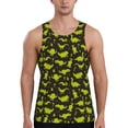 thumbnail image 1 of Lsque Cute Dinosaurs (2) Pattern Mens Tank Tops Muscle Athletic Quick Dry Sleeveless Workout Fitness T Shirts Beach Tank Top, Loose-fit Sleeveless Shirt for Men-4X-Large, 1 of 7