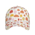 thumbnail image 1 of Lsque Cute Cartoon Mushrooms Baseball Cap Trucker Low Profile Hat Golf Dad Hat Adjustable Original Classic Unconstructed Plain Cap Men Women, 1 of 9