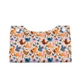 thumbnail image 1 of Lsque Cute Chickens Printed Long Tissue Box Cover Holder, Facial Paper Organizer Dispenser,Triangle with Bottom Belt, PVC Leather Decorative Organizer, 1 of 9