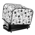 thumbnail image 1 of Lsque Cute Cow and Milk Stains Print 4 Slice Toaster Cover , Kitchen Appliance Dustproof Protector , Toaster Protector Dustproof Kitchen Appliance Cover, 1 of 7