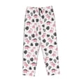 thumbnail image 1 of Lsque Cute Dinosaur Print Women's Pajama Pants, Lounge Pant - Comfortable Home Wear,Elastic Waistband, Stylish Design-Large, 1 of 9