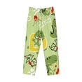 thumbnail image 1 of Lsque Cute Dinosaurs Cartoon Print Men's Pajama Pants, Lounge Pant - Comfortable Home Wear,Elastic Waistband, Stylish Design-Small, 1 of 9