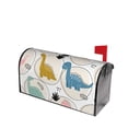 thumbnail image 1 of Lsque Cute Dinosaurs Mailbox Cover Standard Size ,Magnetic Mailbox Covers Post Wraps Letter Box Cover -25.5x21 in, 1 of 9