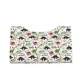 thumbnail image 1 of Lsque Cute Dinosaurs Printed Long Tissue Box Cover Holder, Facial Paper Organizer Dispenser,Triangle with Bottom Belt, PVC Leather Decorative Organizer, 1 of 9