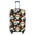 thumbnail image 1 of Lsque Cute Dog Panda Printed Luggage Cover, Travel Luggage Protector,Scratch and Dirt Resistant, Fits 18-32 Inch Luggage - Medium, 1 of 9