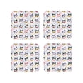thumbnail image 1 of Lsque Cute Dog Pattern 4" Drink Coasters Set of 4, PVC Leather Absorbent Coasters, Table Coaster Set Decorative Coffee Cup Coasters Housewarming Gift -Square, 1 of 6