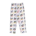 thumbnail image 1 of Lsque Cute Dog Print Women's Pajama Pants, Lounge Pant - Comfortable Home Wear,Elastic Waistband, Stylish Design-Medium, 1 of 9