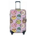 thumbnail image 1 of Lsque Cute Donuts Printed Luggage Cover, Travel Luggage Protector,Scratch and Dirt Resistant, Fits 18-32 Inch Luggage - Small, 1 of 9