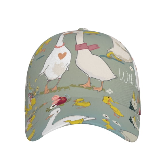Lsque Cute Farm Birds Baseball Cap Trucker Low Profile Hat Golf Dad Hat Adjustable Original Classic Unconstructed Plain Cap Men Women