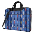 thumbnail image 1 of Lsque Cute Fish Pattern Laptop Bag – Portable & Slim Single-Shoulder Computer Case with Adjustable Strap, Protective, Lightweight for 13”/14”/15.6” Laptops, 1 of 8