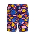 thumbnail image 1 of Lsque Cute Flat Hand Drawn Fishes Mens Sleep Pajama Shorts,Short Pajama Pants, Cotton Ultra-Soft Knit-X-Large, 1 of 9