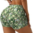 thumbnail image 1 of Lsque Cute Frog Pattern High Waisted Biker Shorts for Women-Tummy Control Fitness Athletic Workout Running Yoga Gym Shorts,Moisture-Wicking-XX-Large, 1 of 9