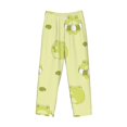 thumbnail image 1 of Lsque Cute Frog3 Print Men's Pajama Pants, Lounge Pant - Comfortable Home Wear,Elastic Waistband, Stylish Design-Large, 1 of 9