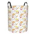 thumbnail image 1 of Lsque Cute Gnome Summer pattern Laundry Hamper Basket, Tall Woven Rope Hamper Basket for Clothes, Lightweight Storage Basket, Collapsible Waterproof-Small, 1 of 8