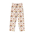 thumbnail image 1 of Lsque Cute Gnomes In Red Truck Print Men's Pajama Pants, Lounge Pant - Comfortable Home Wear,Elastic Waistband, Stylish Design-Large, 1 of 9