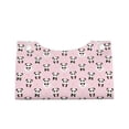 thumbnail image 1 of Lsque Cute Kawaii Panda Printed Long Tissue Box Cover Holder, Facial Paper Organizer Dispenser,Triangle with Bottom Belt, PVC Leather Decorative Organizer, 1 of 9