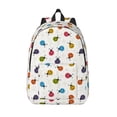 thumbnail image 1 of Lsque Cute Ladybugs Pattern Canvas Daypack, Durable Backpack, High-quality Versatile Backpack,Vintage Compact Backpack-Small, 1 of 6